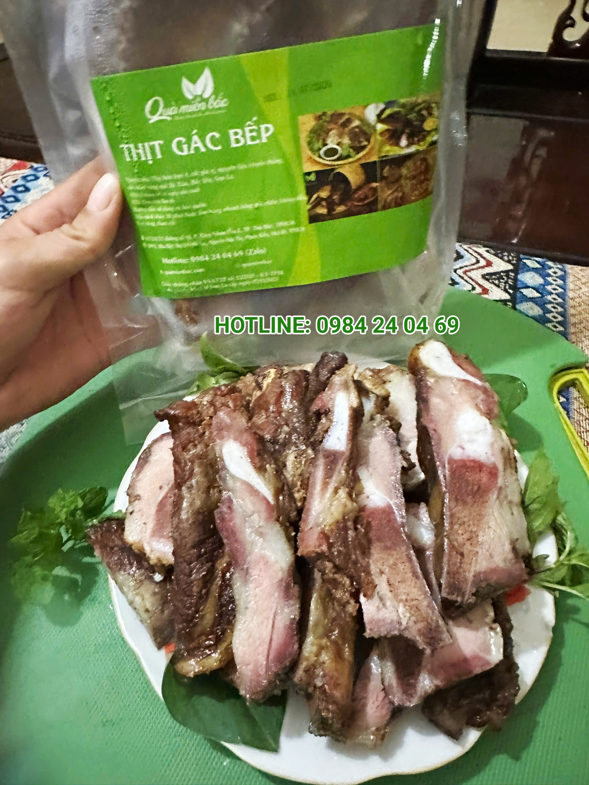 sườn non gác bếp, đặc sản Tây Bắc